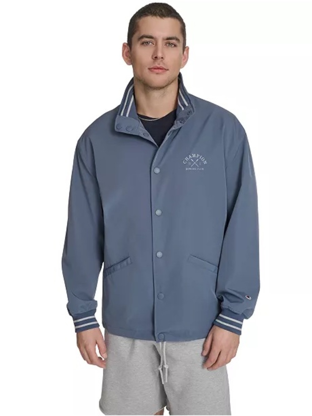 Champion Men's Flex Tech Rowing Club Coaches Jacket